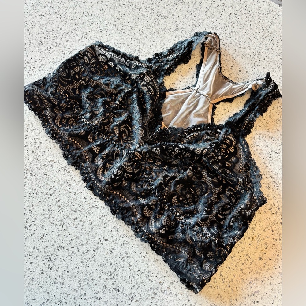 Torrid Black Lace Bralette